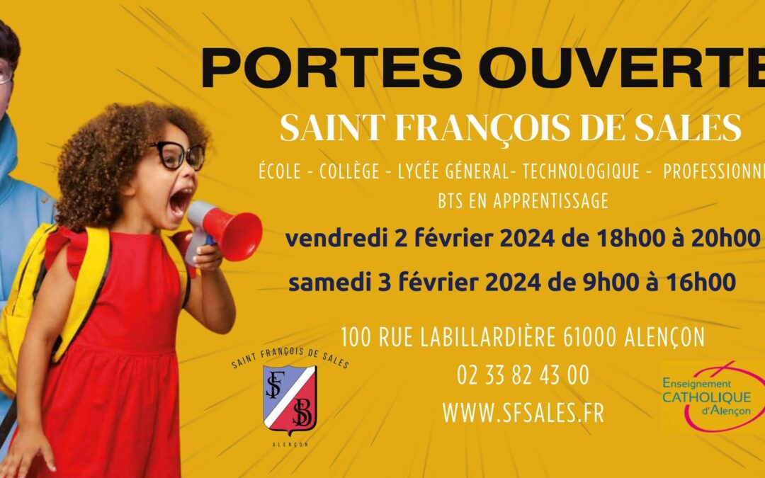 Portes ouvertes UFA Saint-François de Sales