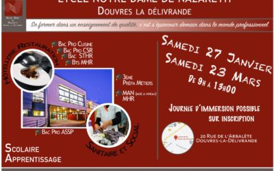 Journée portes ouvertes UFA Notre-Dame Nazareth