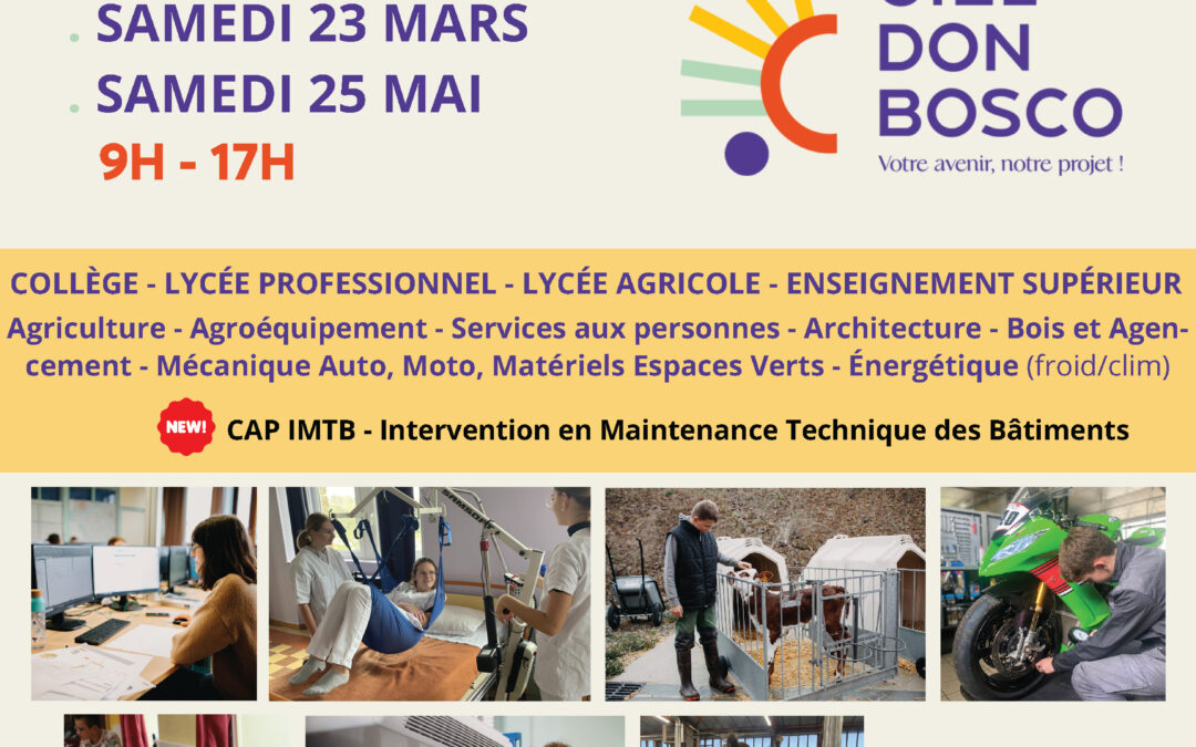 Journée portes ouvertes UFA Giel Don Bosco