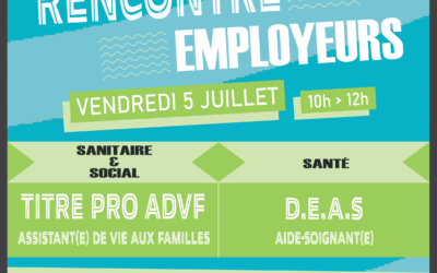 Rencontre employeurs – vendredi 5 juillet 2024