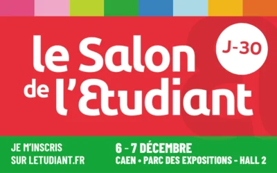 J-30 jours, Salon de l’Étudiant à Caen !