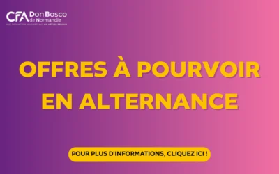 Offres d’alternances